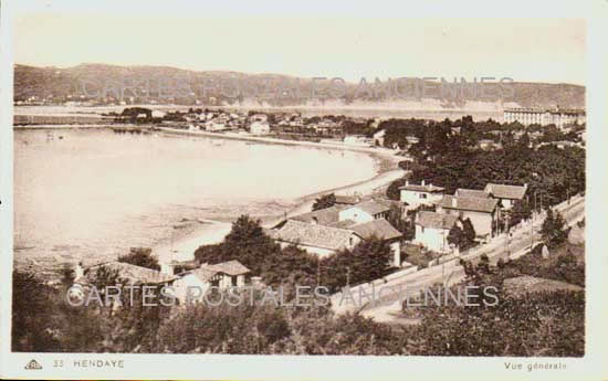 Cartes postales anciennes > CARTES POSTALES > carte postale ancienne > cartes-postales-ancienne.com Nouvelle aquitaine Pyrenees atlantiques Hendaye