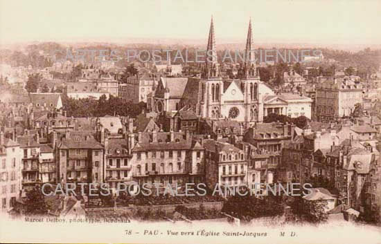 Cartes postales anciennes > CARTES POSTALES > carte postale ancienne > cartes-postales-ancienne.com Nouvelle aquitaine Pyrenees atlantiques Pau