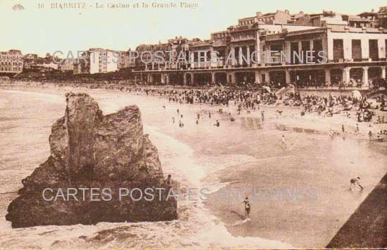 Cartes postales anciennes > CARTES POSTALES > carte postale ancienne > cartes-postales-ancienne.com Nouvelle aquitaine Pyrenees atlantiques Biarritz