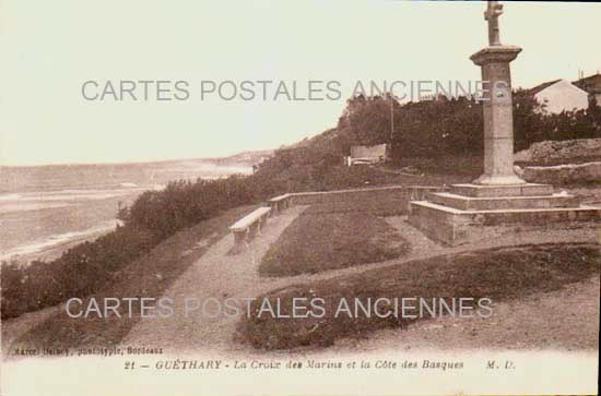 Cartes postales anciennes > CARTES POSTALES > carte postale ancienne > cartes-postales-ancienne.com Nouvelle aquitaine Pyrenees atlantiques Guethary