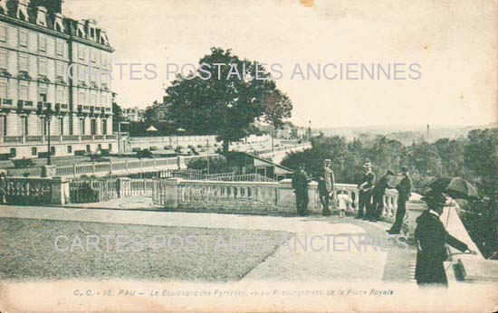 Cartes postales anciennes > CARTES POSTALES > carte postale ancienne > cartes-postales-ancienne.com Nouvelle aquitaine Pyrenees atlantiques Pau