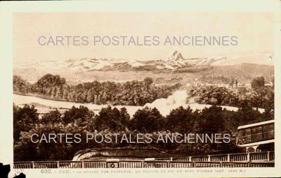 Cartes postales anciennes > CARTES POSTALES > carte postale ancienne > cartes-postales-ancienne.com Nouvelle aquitaine Pyrenees atlantiques Pau