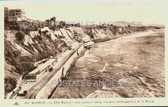 Cartes postales anciennes > CARTES POSTALES > carte postale ancienne > cartes-postales-ancienne.com Nouvelle aquitaine Pyrenees atlantiques Biarritz
