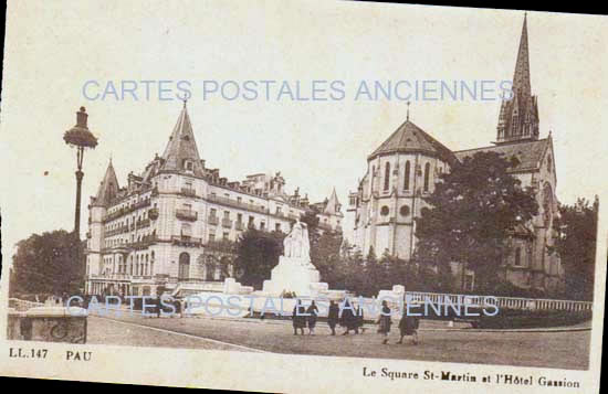 Cartes postales anciennes > CARTES POSTALES > carte postale ancienne > cartes-postales-ancienne.com Nouvelle aquitaine Pyrenees atlantiques Pau