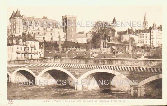Cartes postales anciennes > CARTES POSTALES > carte postale ancienne > cartes-postales-ancienne.com Nouvelle aquitaine Pyrenees atlantiques Pau