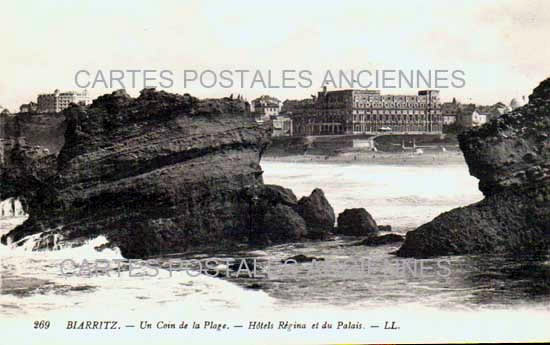 Cartes postales anciennes > CARTES POSTALES > carte postale ancienne > cartes-postales-ancienne.com Nouvelle aquitaine Pyrenees atlantiques Biarritz