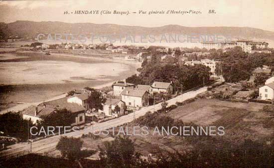 Cartes postales anciennes > CARTES POSTALES > carte postale ancienne > cartes-postales-ancienne.com Nouvelle aquitaine Pyrenees atlantiques Hendaye