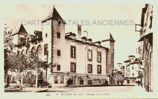 Cartes postales anciennes > CARTES POSTALES > carte postale ancienne > cartes-postales-ancienne.com Nouvelle aquitaine Pyrenees atlantiques Saint Jean De Luz