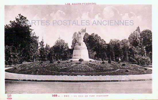 Cartes postales anciennes > CARTES POSTALES > carte postale ancienne > cartes-postales-ancienne.com Nouvelle aquitaine Pyrenees atlantiques Pau