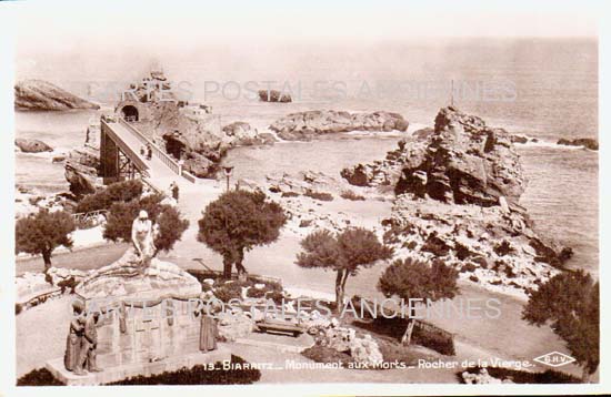 Cartes postales anciennes > CARTES POSTALES > carte postale ancienne > cartes-postales-ancienne.com Nouvelle aquitaine Pyrenees atlantiques Biarritz