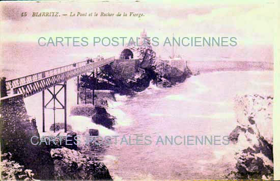 Cartes postales anciennes > CARTES POSTALES > carte postale ancienne > cartes-postales-ancienne.com Nouvelle aquitaine Pyrenees atlantiques Biarritz