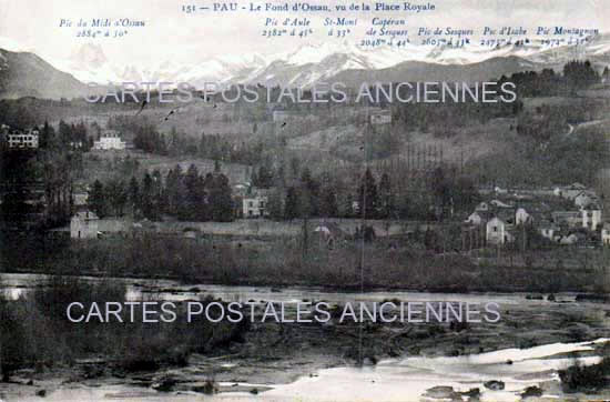 Cartes postales anciennes > CARTES POSTALES > carte postale ancienne > cartes-postales-ancienne.com Nouvelle aquitaine Pyrenees atlantiques Pau