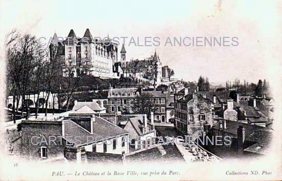 Cartes postales anciennes > CARTES POSTALES > carte postale ancienne > cartes-postales-ancienne.com Nouvelle aquitaine Pyrenees atlantiques Pau