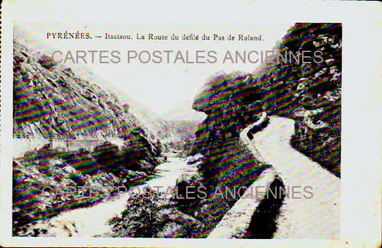 Cartes postales anciennes > CARTES POSTALES > carte postale ancienne > cartes-postales-ancienne.com Nouvelle aquitaine Pyrenees atlantiques Itxassou