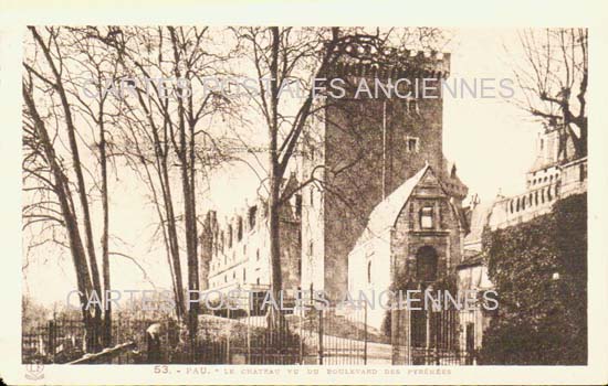 Cartes postales anciennes > CARTES POSTALES > carte postale ancienne > cartes-postales-ancienne.com Nouvelle aquitaine Pyrenees atlantiques Pau