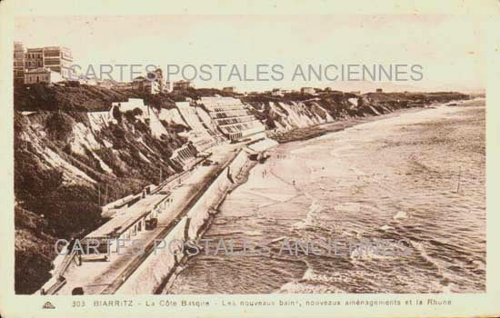 Cartes postales anciennes > CARTES POSTALES > carte postale ancienne > cartes-postales-ancienne.com Nouvelle aquitaine Pyrenees atlantiques Biarritz