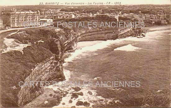 Cartes postales anciennes > CARTES POSTALES > carte postale ancienne > cartes-postales-ancienne.com Nouvelle aquitaine Pyrenees atlantiques Biarritz