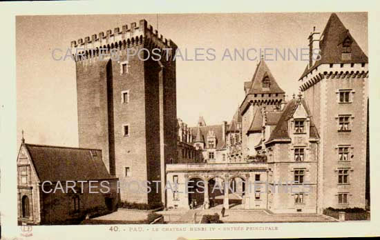 Cartes postales anciennes > CARTES POSTALES > carte postale ancienne > cartes-postales-ancienne.com Nouvelle aquitaine Pyrenees atlantiques Pau