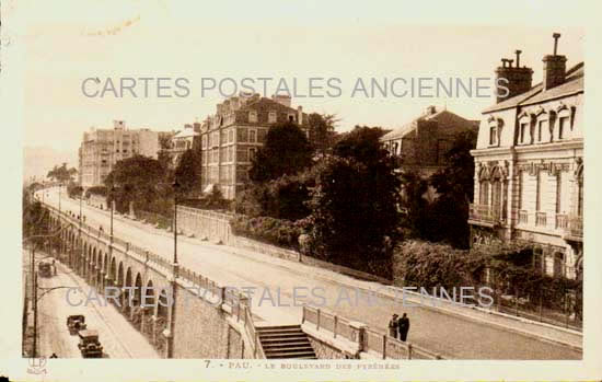 Cartes postales anciennes > CARTES POSTALES > carte postale ancienne > cartes-postales-ancienne.com Nouvelle aquitaine Pyrenees atlantiques Pau
