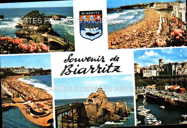 Cartes postales anciennes > CARTES POSTALES > carte postale ancienne > cartes-postales-ancienne.com Nouvelle aquitaine Pyrenees atlantiques Biarritz