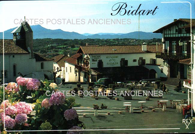 Cartes postales anciennes > CARTES POSTALES > carte postale ancienne > cartes-postales-ancienne.com Nouvelle aquitaine Pyrenees atlantiques Bidart