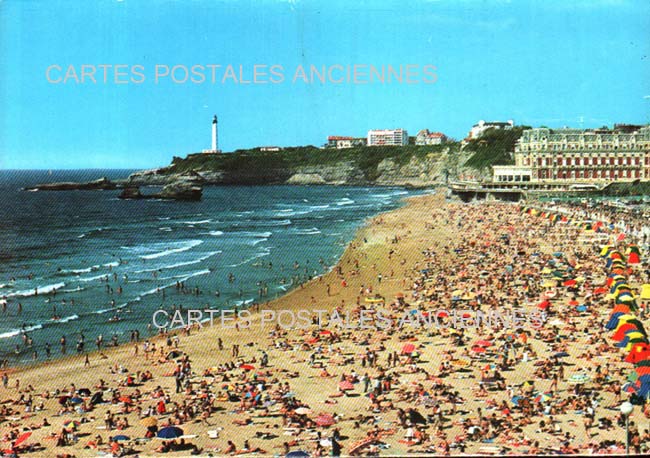 Cartes postales anciennes > CARTES POSTALES > carte postale ancienne > cartes-postales-ancienne.com Nouvelle aquitaine Pyrenees atlantiques Biarritz
