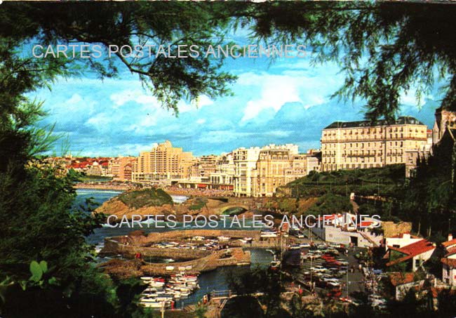 Cartes postales anciennes > CARTES POSTALES > carte postale ancienne > cartes-postales-ancienne.com Nouvelle aquitaine Pyrenees atlantiques Biarritz