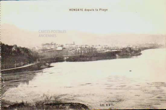 Cartes postales anciennes > CARTES POSTALES > carte postale ancienne > cartes-postales-ancienne.com Nouvelle aquitaine Pyrenees atlantiques Hendaye