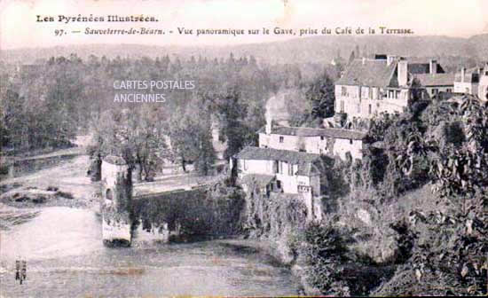 Cartes postales anciennes > CARTES POSTALES > carte postale ancienne > cartes-postales-ancienne.com Nouvelle aquitaine Pyrenees atlantiques Sauveterre De Bearn