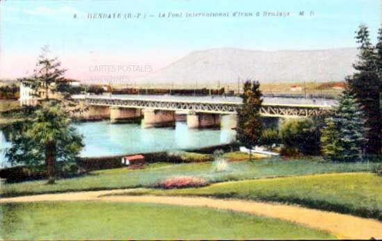 Cartes postales anciennes > CARTES POSTALES > carte postale ancienne > cartes-postales-ancienne.com Nouvelle aquitaine Pyrenees atlantiques Hendaye