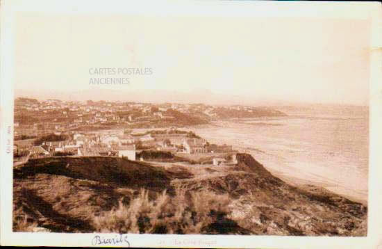 Cartes postales anciennes > CARTES POSTALES > carte postale ancienne > cartes-postales-ancienne.com Nouvelle aquitaine Pyrenees atlantiques Biarritz