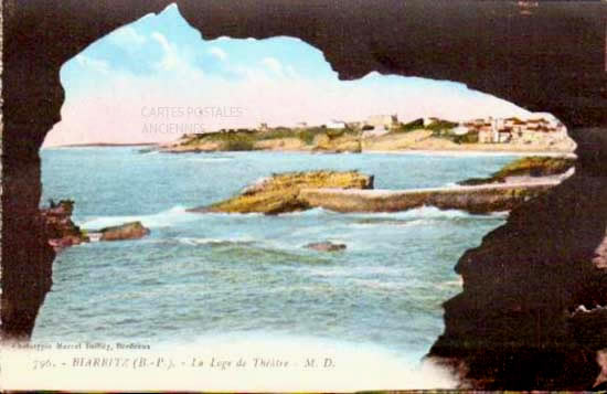 Cartes postales anciennes > CARTES POSTALES > carte postale ancienne > cartes-postales-ancienne.com Nouvelle aquitaine Pyrenees atlantiques Biarritz