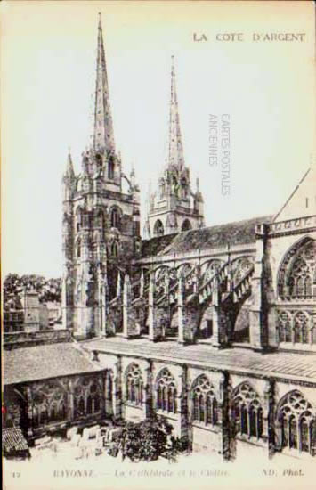 Cartes postales anciennes > CARTES POSTALES > carte postale ancienne > cartes-postales-ancienne.com Nouvelle aquitaine Pyrenees atlantiques Bayonne