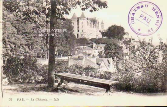 Cartes postales anciennes > CARTES POSTALES > carte postale ancienne > cartes-postales-ancienne.com Nouvelle aquitaine Pyrenees atlantiques Pau