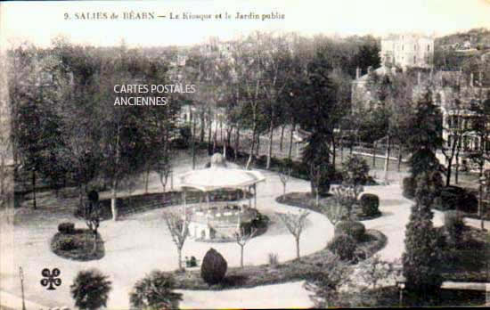 Cartes postales anciennes > CARTES POSTALES > carte postale ancienne > cartes-postales-ancienne.com Nouvelle aquitaine Pyrenees atlantiques Salies De Bearn