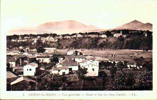 Cartes postales anciennes > CARTES POSTALES > carte postale ancienne > cartes-postales-ancienne.com Nouvelle aquitaine Pyrenees atlantiques Cambo Les Bains