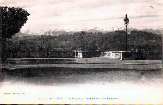 Cartes postales anciennes > CARTES POSTALES > carte postale ancienne > cartes-postales-ancienne.com Nouvelle aquitaine Pyrenees atlantiques Pau