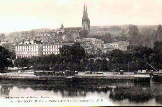 Cartes postales anciennes > CARTES POSTALES > carte postale ancienne > cartes-postales-ancienne.com Nouvelle aquitaine Pyrenees atlantiques Bayonne