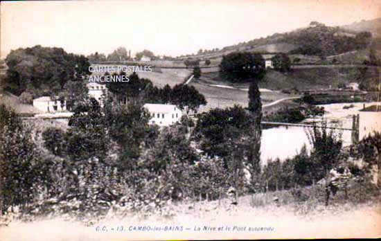 Cartes postales anciennes > CARTES POSTALES > carte postale ancienne > cartes-postales-ancienne.com Nouvelle aquitaine Pyrenees atlantiques Cambo Les Bains