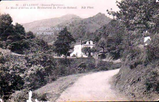 Cartes postales anciennes > CARTES POSTALES > carte postale ancienne > cartes-postales-ancienne.com Nouvelle aquitaine Pyrenees atlantiques Itxassou