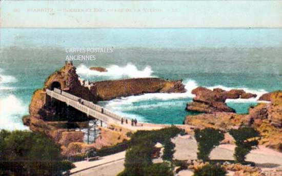 Cartes postales anciennes > CARTES POSTALES > carte postale ancienne > cartes-postales-ancienne.com Nouvelle aquitaine Pyrenees atlantiques Biarritz