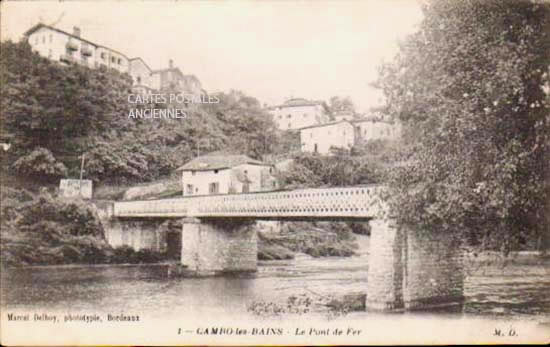 Cartes postales anciennes > CARTES POSTALES > carte postale ancienne > cartes-postales-ancienne.com Nouvelle aquitaine Pyrenees atlantiques Cambo Les Bains