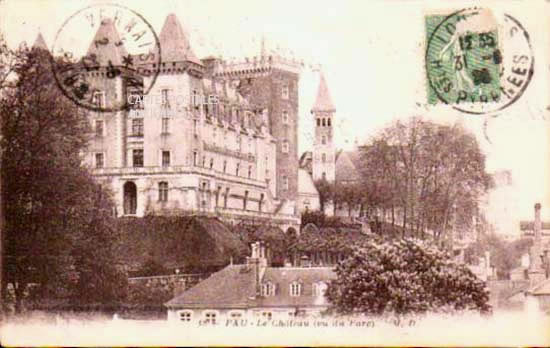 Cartes postales anciennes > CARTES POSTALES > carte postale ancienne > cartes-postales-ancienne.com Nouvelle aquitaine Pyrenees atlantiques Pau