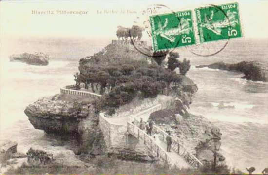 Cartes postales anciennes > CARTES POSTALES > carte postale ancienne > cartes-postales-ancienne.com Nouvelle aquitaine Pyrenees atlantiques Biarritz