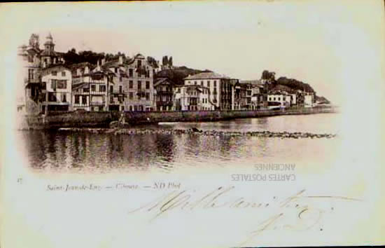 Cartes postales anciennes > CARTES POSTALES > carte postale ancienne > cartes-postales-ancienne.com Nouvelle aquitaine Pyrenees atlantiques Saint Jean De Luz