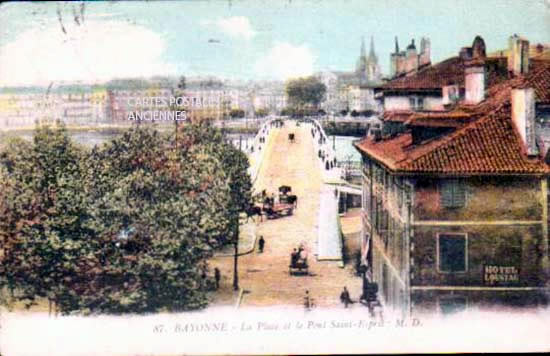 Cartes postales anciennes > CARTES POSTALES > carte postale ancienne > cartes-postales-ancienne.com Nouvelle aquitaine Pyrenees atlantiques Bayonne