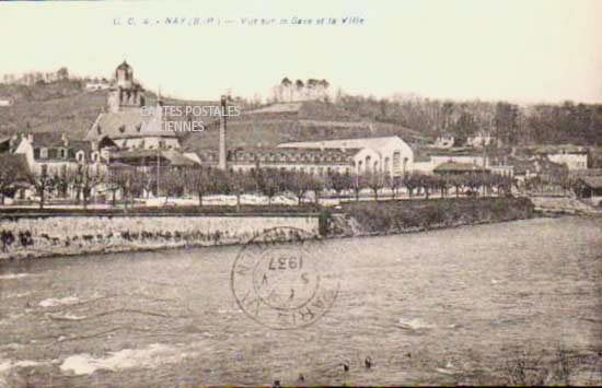 Cartes postales anciennes > CARTES POSTALES > carte postale ancienne > cartes-postales-ancienne.com Nouvelle aquitaine Pyrenees atlantiques Nay Bourdettes