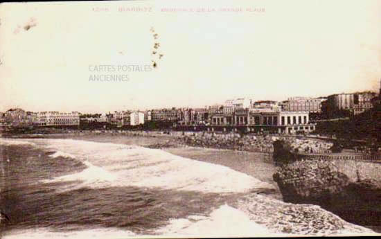 Cartes postales anciennes > CARTES POSTALES > carte postale ancienne > cartes-postales-ancienne.com Nouvelle aquitaine Pyrenees atlantiques Biarritz