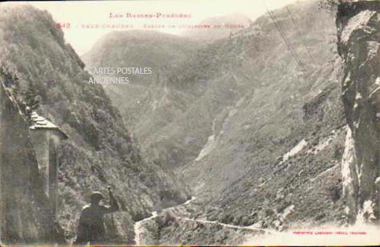 Cartes postales anciennes > CARTES POSTALES > carte postale ancienne > cartes-postales-ancienne.com Nouvelle aquitaine Pyrenees atlantiques Eaux Chaudes