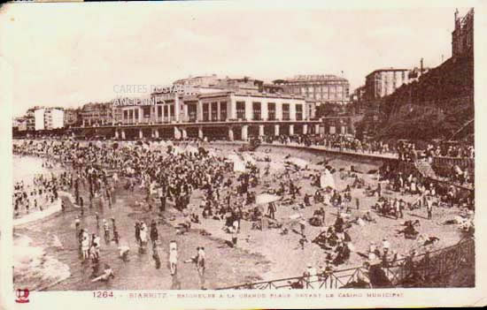 Cartes postales anciennes > CARTES POSTALES > carte postale ancienne > cartes-postales-ancienne.com Nouvelle aquitaine Pyrenees atlantiques Biarritz